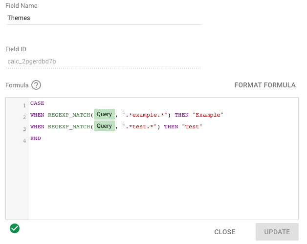 google data studio calculated field example